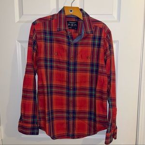 Men’s American Eagle Prep Fit Plaid Shirt